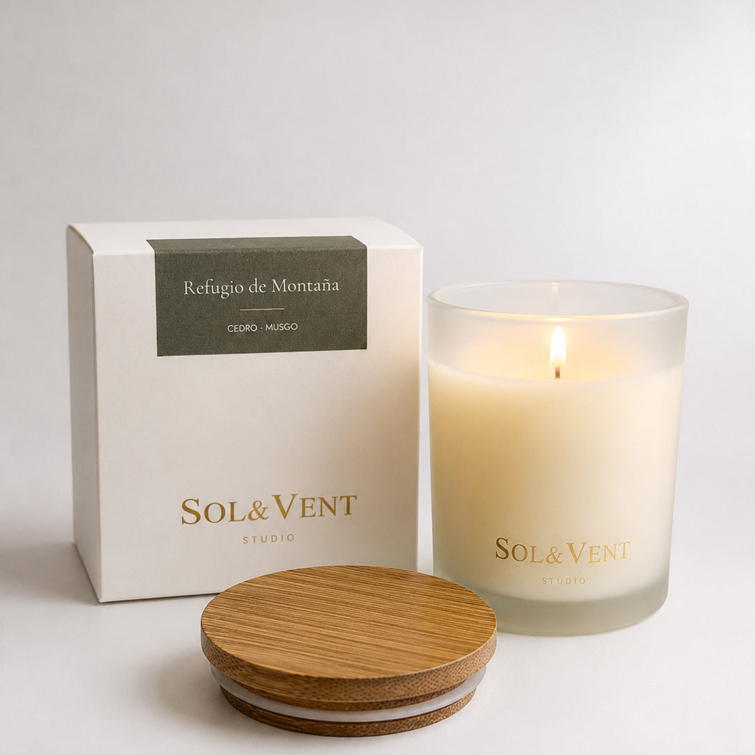 Refugio de Montaña - Vela perfumada