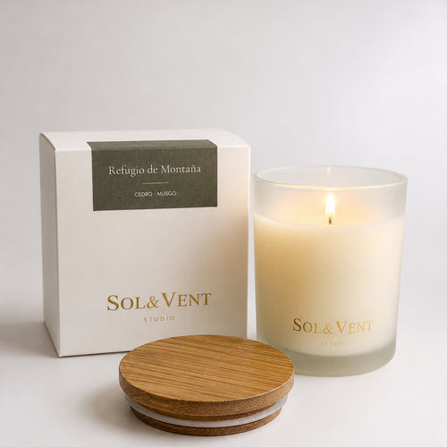 Refugio de Montaña - Vela perfumada
